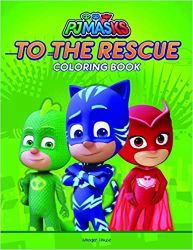 Wonder house PJ Masks To the Rescue Colouring Book